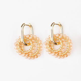 GOLD OVAL HUGGIES
