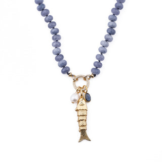 GOLD RICE PEARL CHARM