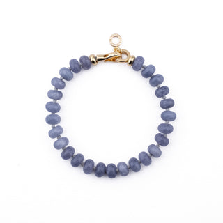 GOLD PERIWINKLE KNOTTED BRACELET