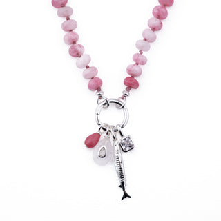 SILVER CRYSTAL QUARTZ DROP CHARM (LIMITED EDITION)