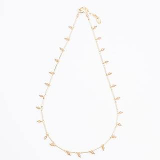 LOG CHAIN CHAMPAGNE NECKLACE