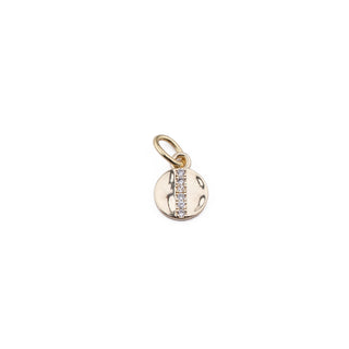 GOLD SPLIT COIN CHARM