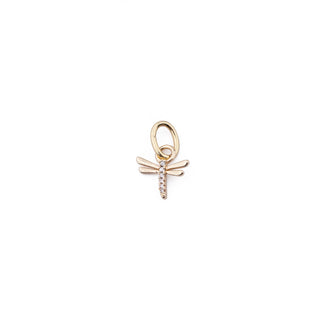 GOLD DRAGONFLY CHARM