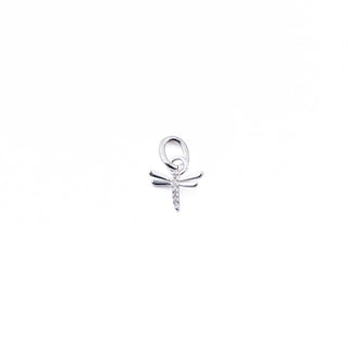 SILVER DRAGONFLY CHARM