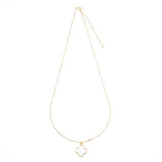 FLEUR GOLD NECKLACE