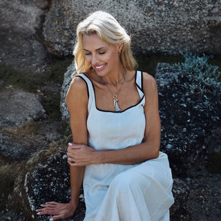 TRUFFLE TASSEL NECKLACE