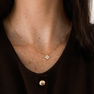 BABY FLEUR GOLD NECKLACE