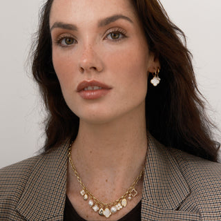 FLEUR CLUSTER NECKLACE