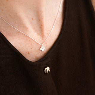 BABY FLEUR SILVER NECKLACE