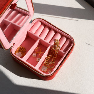 VELVET JEWELLERY BOXES