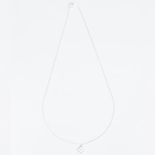 BABY FLEUR SILVER NECKLACE