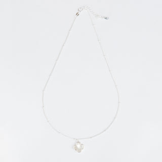 FLEUR SILVER PENDANT