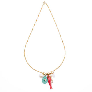 GREEN AGATE RESORT NECKLACE