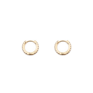 GOLD FULL CIRCLE HUGGIE