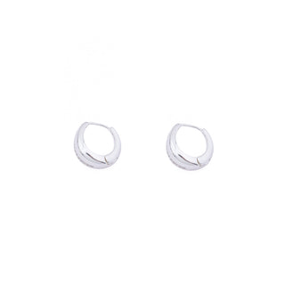 SILVER CUBIC ZIRCONIA STRIP HUGGIES
