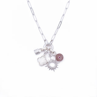 SILVER LOCK CHARM