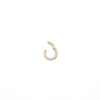 SMALL GOLD CUBIC ZIRCONIA CLASP