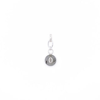 SILVER LABRADORITE STONE CHARM