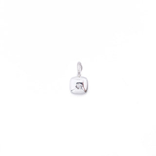 SILVER SQUARE CHARM