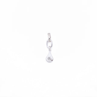 SILVER TEARDROP CHARM