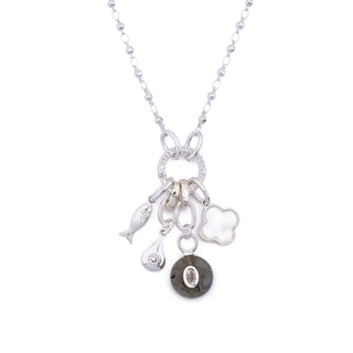 SILVER SMALL FISH CHARM
