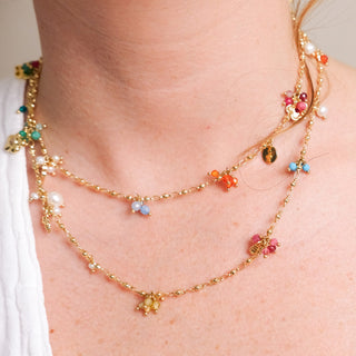RESORT CLUSTER CHARM NECKLACE