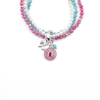 MULTICOLOUR TRIPLE STRETCH BRACELET