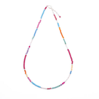 MULTICOLOUR FULL GEMSTONE NECKLACE