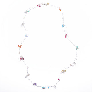 MULTICOLOUR LONG VILMA NECKLACE