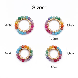 GOLD RESORT GEM RING CHARMS