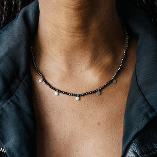 OMBRE DISC NECKLACE