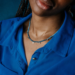 OMBRE DISC NECKLACE