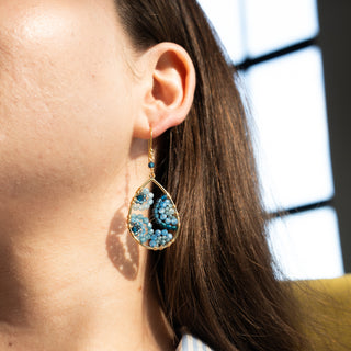 BLUE TOPAZ SMALL CRESCENTS