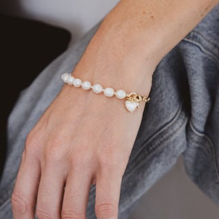 HALF PEARL BRACELET