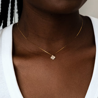 BABY FLEUR GOLD NECKLACE