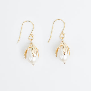 PEARL PETAL EARRINGS