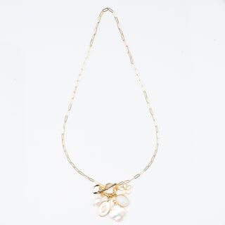 FOB PEARL NECKLACE
