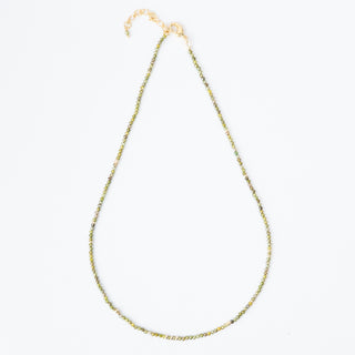 PERIDOT FULL GEM NECKLACE