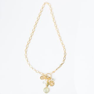 PERIDOT FOB NECKLACE