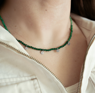 OMBRE DISC NECKLACE