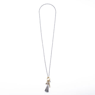 TRUFFLE TASSEL NECKLACE