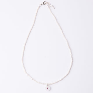 SILVER HEARTFELT NECKLACE