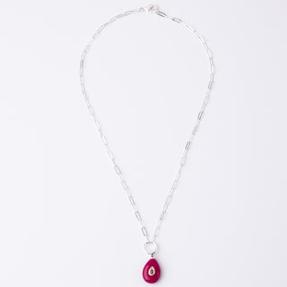 SILVER ALWAYS CLOSE NECKLACE