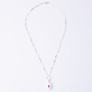 SILVER ALWAYS CLOSE NECKLACE