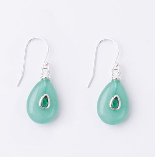 SILVER 'FROM ME TO YOU' EARRINGS