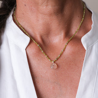 SILVER HEARTFELT NECKLACE