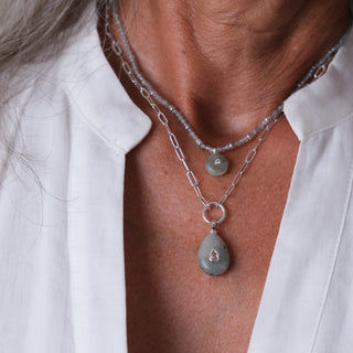 SILVER ALWAYS CLOSE NECKLACE