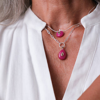SILVER ALWAYS CLOSE NECKLACE